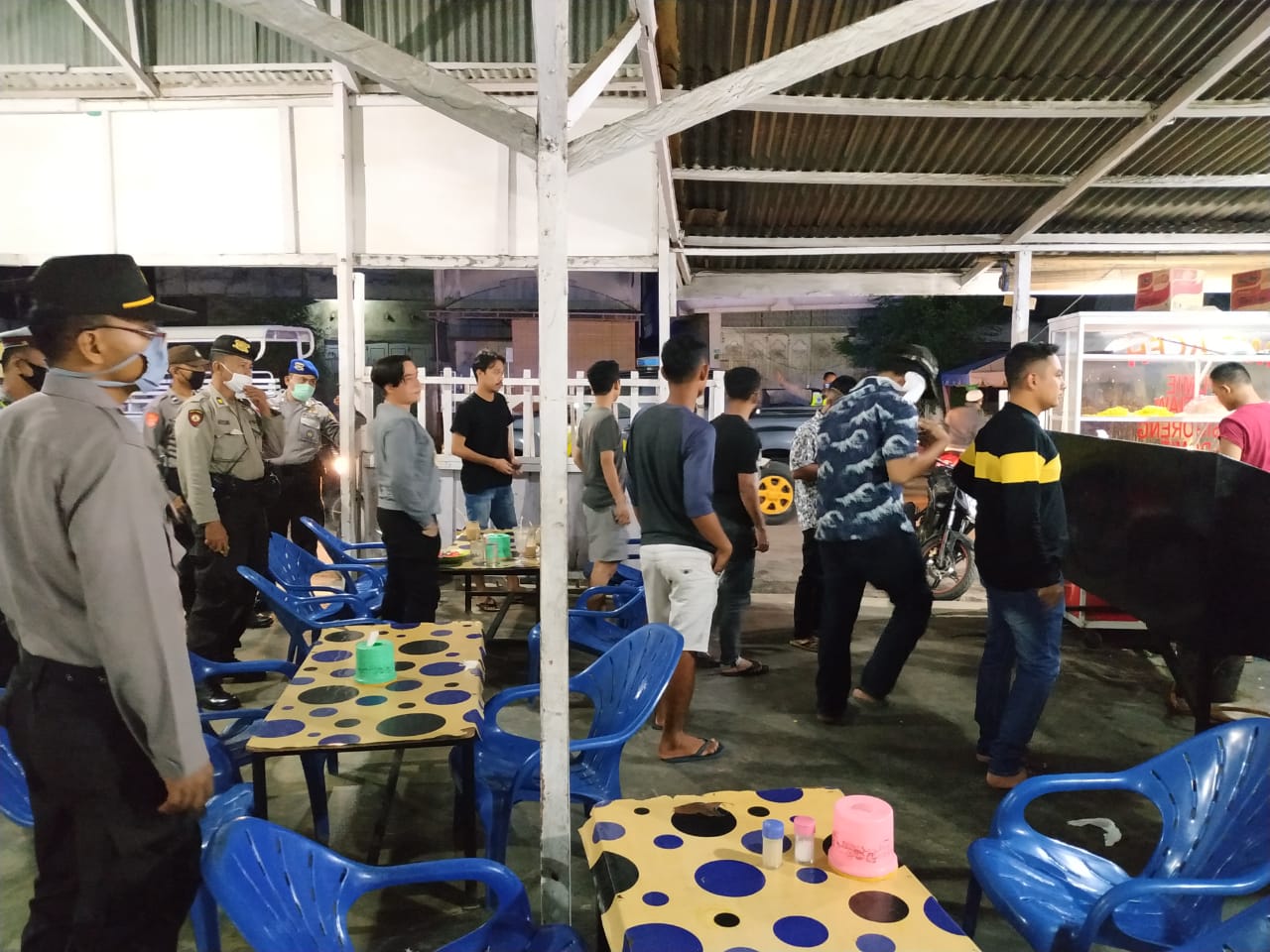 Polres Tanjung Balai Kembali Imbau Masyarakat Berkumpul Pulang ke Rumah