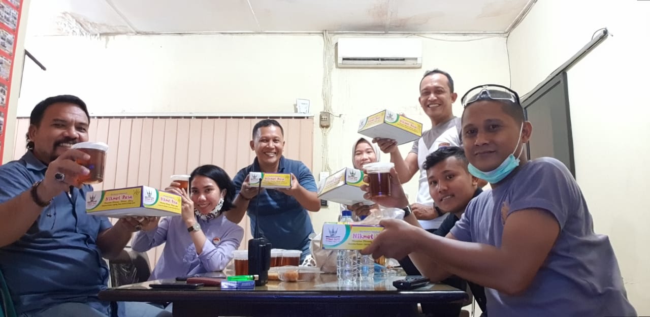 Unit Intel Polsek Medan Helvetia Buka Puasa BersamaÂ 