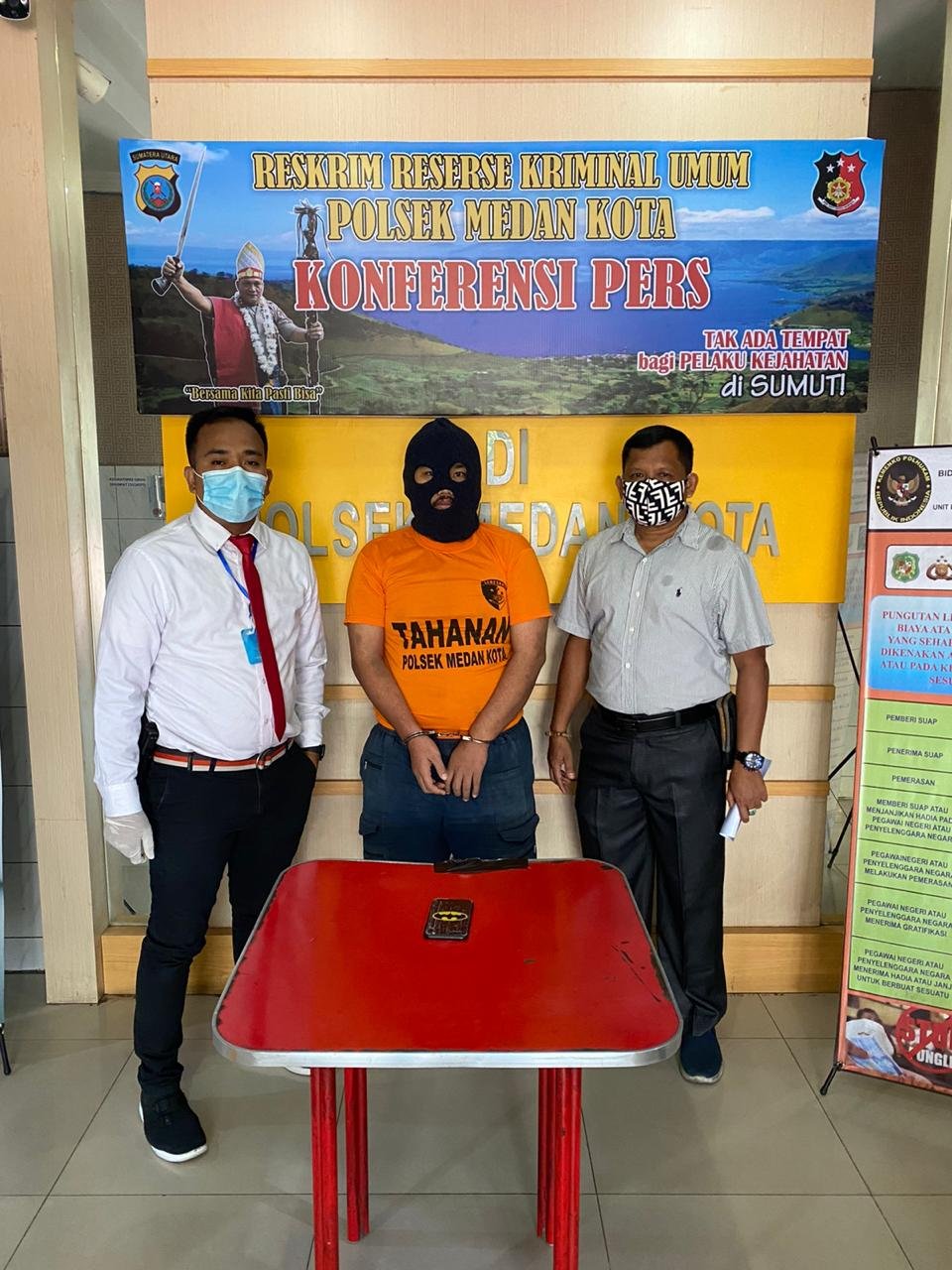 Pelaku Penipuan dan Penggelapan Mobil Diciduk Tekab Polsek Medan Kota