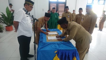Bupati Batubara Lantik 37 Pejabat Administrator dan Pengawas
