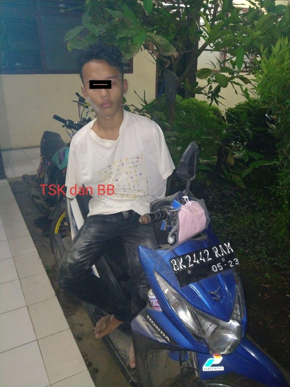 Tekab Reskrim Pancur Batu Ringkus DPO Curanmor R4 Jenis Pick Up