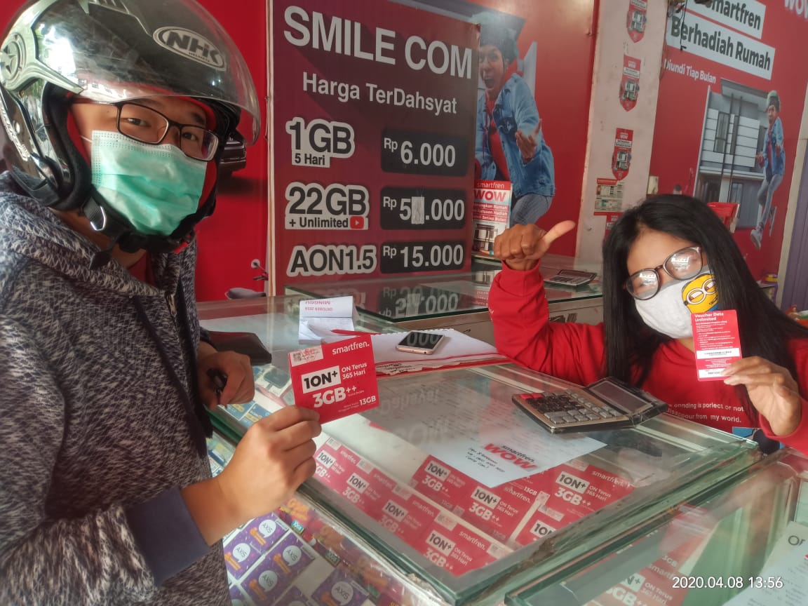 Wow Voucher Data Unlimited Smartfren Hanya 20 Ribu Seminggu