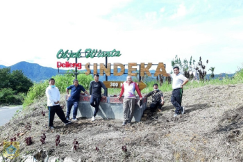 Pj.Bupati Tetap Berolahraga Jalan Santai