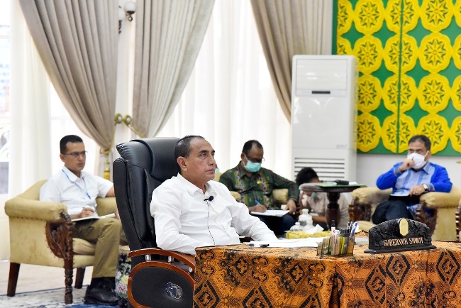 Gubernur Edy Akan Ikuti Arahan Pemerintah Pusat Soal Penanganan Covid-19