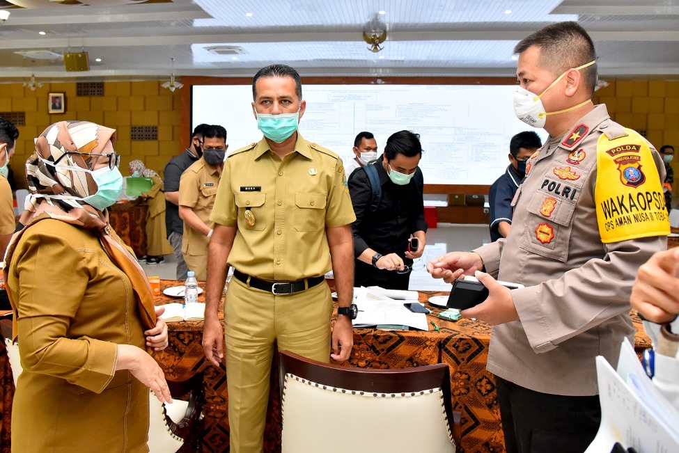 Musa Rajekshah Tekankan Pentingnya  Sinergi dan Sinkronisasi Data Covid-19
