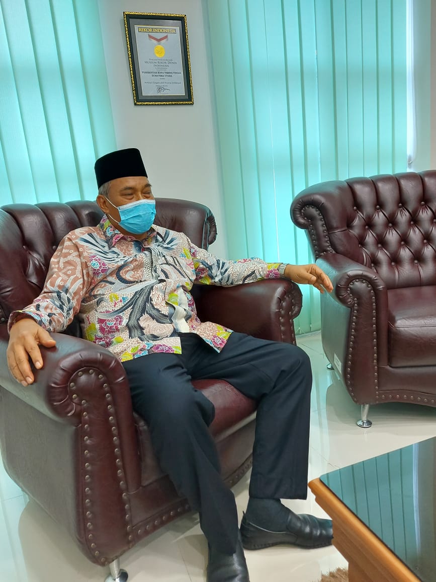 Walikota Tebingtinggi : Indahkan Program Pemerintah, Jangan Berkumpul-kumpul