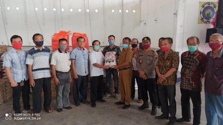 Yayasan Sosial Muara Sutra Salurkan Bantuan Sembako Ke Pemkab Sergai