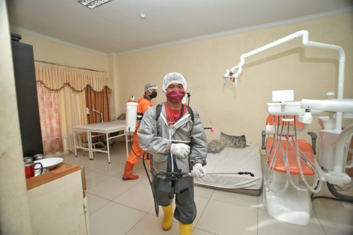 Zona Merah Corona Kota Medan Menjadi 10 Kecamatan