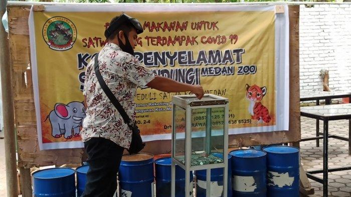Dirut PD Pembangunan Kumpulkan Donasi Koin Penyelamat Satwa