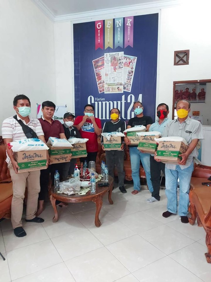 Harian SUMUT24 Berbagi Bersama Rekan Jurnalis