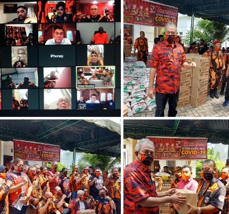 MPN PP Intruksikan Seluruh Kader Ikut Gotong Royong Bantu Warga,  Kodrat Shah :  Kita Sudah Laksanakan Bagi Sembako