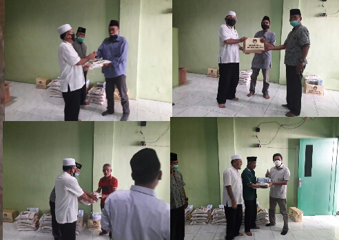 PCNU Kota Medan Salurkan Bantuan Sembako kepada 18 MWC se Kota Medan