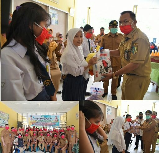 Peduli Covid 19, Bupati Zahir : Apresiasi Kadisdik Ilyas Sitorus  dan Jajarannya