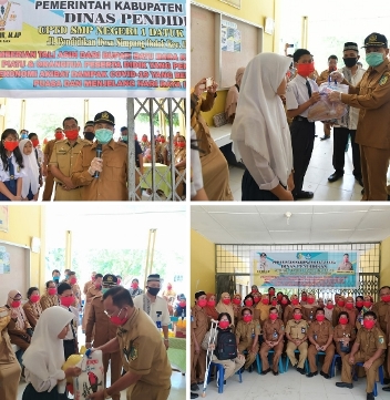 Ilyas Luar Biasa Peduli, Bupati Zahir : Apresiasi  Kegiatan Berbagi Disdik dan Jajarannya