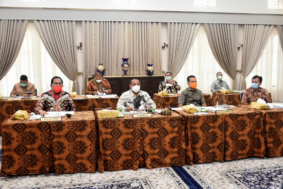 Laba Bank Sumut Meningkat 8,3 %,  Edy Rahmayadi Minta Beri Perlakuan  Khusus UMKM Terdampak Covid-19