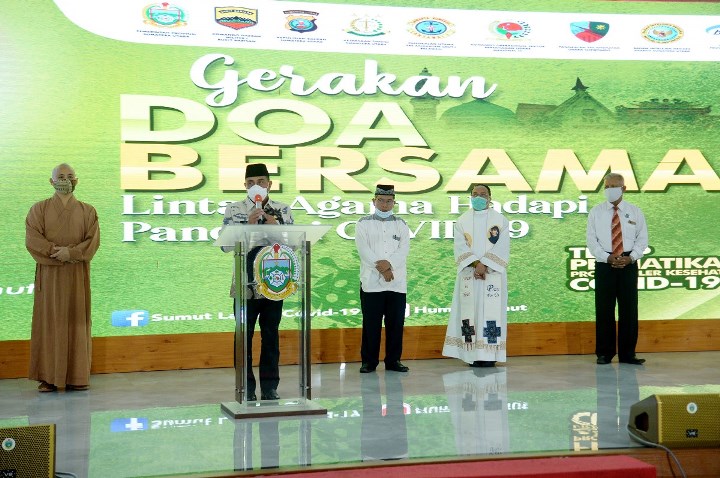 Agar Pandemi Covid-19 Berlalu,  Sumut Berdoa Bersama