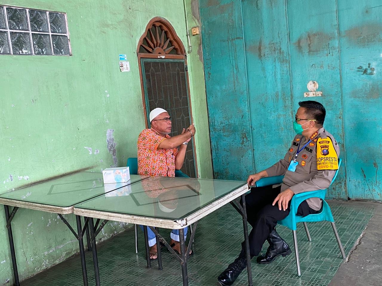 Jaga Kondusifitas, Kapolresta Deli Serdang Silaturahmi Dan Kunjungi Tomas