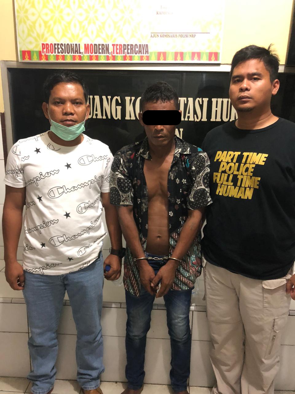 Nekad Melawan Aparat Negara Seorang Pria di Tanjung Morawa Ditangkap Polisi