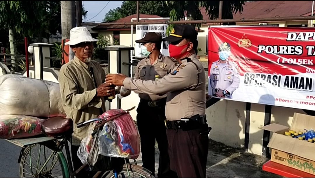 Gerakan Preventif Dapur Umum Polres Tanjung Balai Minimalisir Pandemi Covid-19