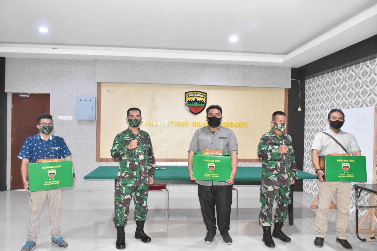 Kapendam I/BB: Pangdam Berikan Apresiasi dan Ucapkan Terima Kasih ke Rekan MediaÂ 