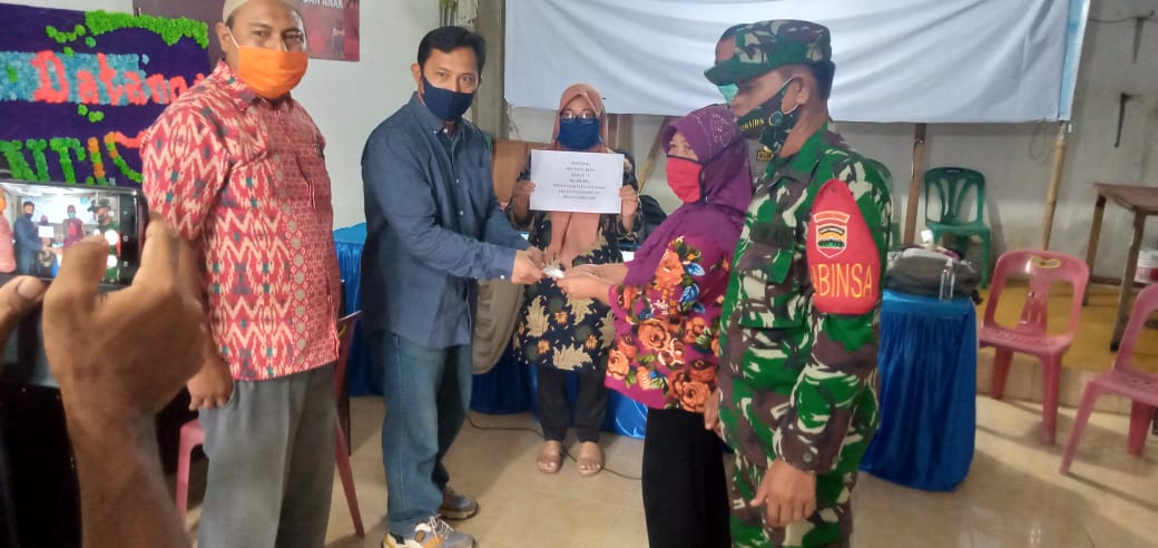 Penyerahan BLT Desa Kualanamu Berlangsung Aman