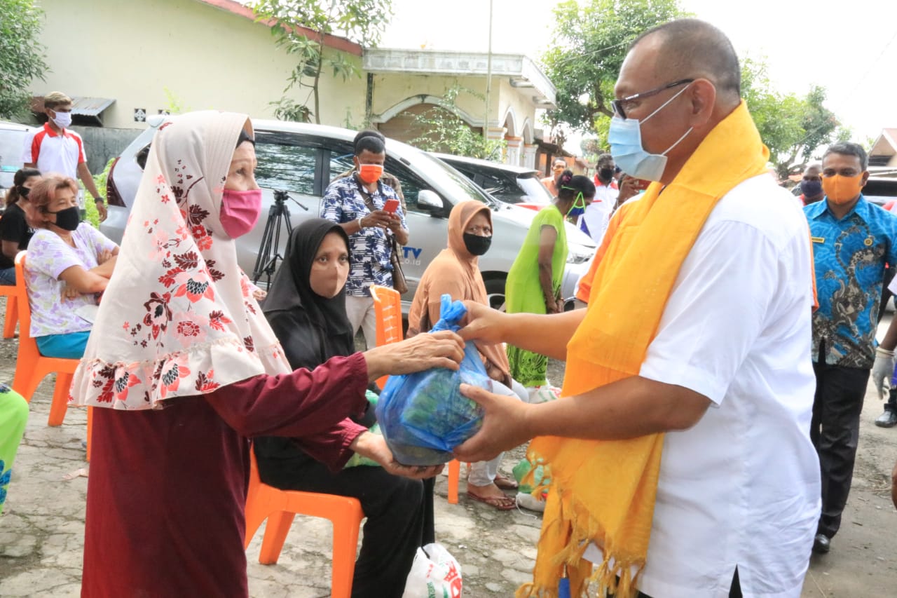 Akhyar : Ajak Masyarakat Putuskan Penyebaran Covid-19 Dengan Menggunakan Masker