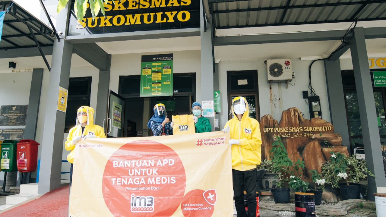 Indosat Ooredoo Salurkan Bantuan Untuk Lawan Pandemi Covid-19