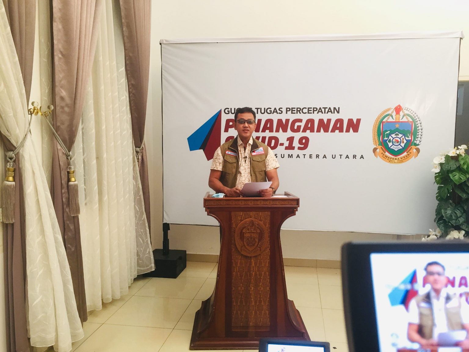 Lonjakan Kasus Positif Covid-19 di Sumut 22 Orang, Â Warga Â Diingatkan Lebih Waspada