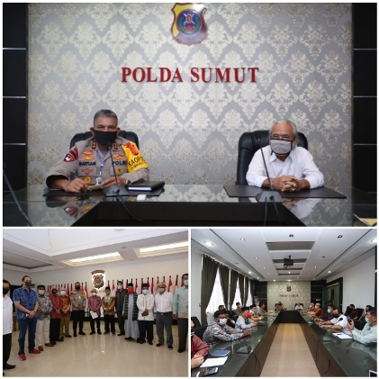 Kapolda Sumut Ajak Tokoh Lintas Agama dan Masyarakat Menjaga Kamtibmas di Sumut Aman dan Nyaman