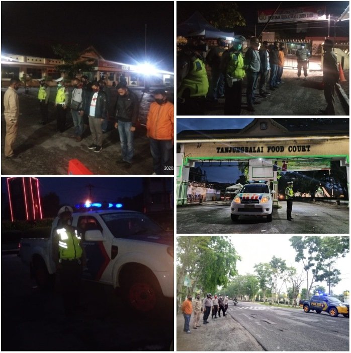 Tindak Pengendara Balap Liar, Polres Tanjung Balai Beri Efek Jera dengan Giat Patroli Asmara Subuh