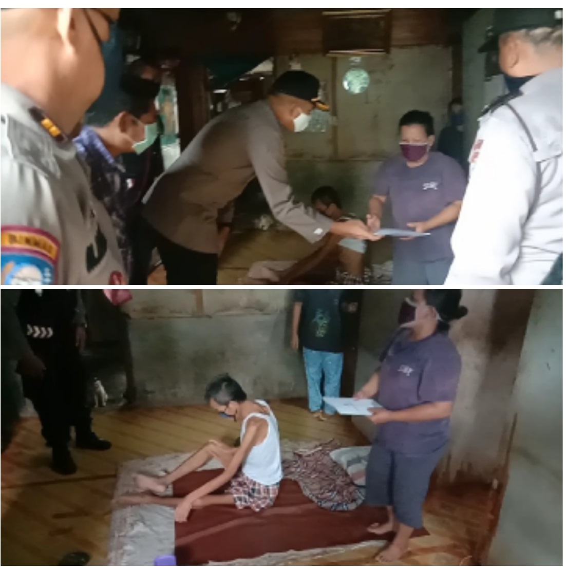 Polsek Percut Sei Tuan Berikan Sembako dan Tali Asih Kepada Warga yang Membutuhkan