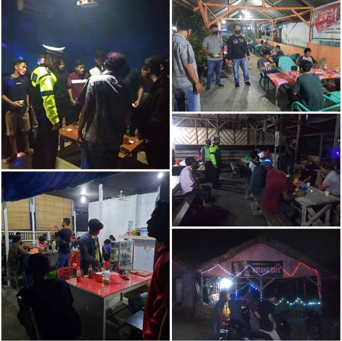Polres Tanjung Balai Tak Henti Ajak Masyarakat Memutus Mata Rantai Covid-19