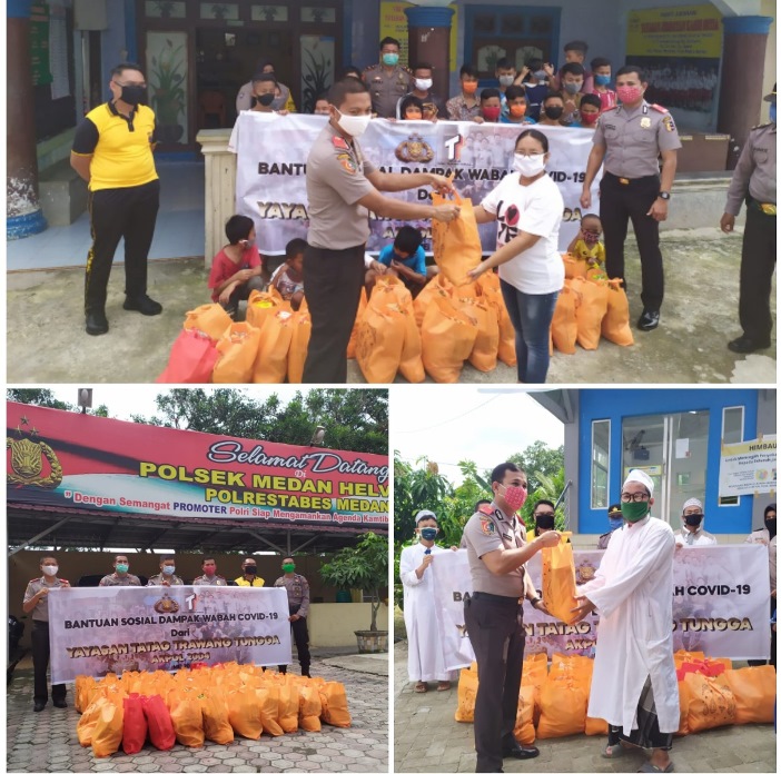 Yayasan Tatag Trawang Tungga Akpol 2004 Berbagi Tali Asih di Pesantren An Nur Al Badar dan Panti Asuhan Yayasan Jembatan Kasih Setia