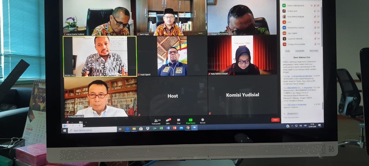 Mengupas Pengawasan Hakim dan Penegakan Kode Etik di Masa Pandemi