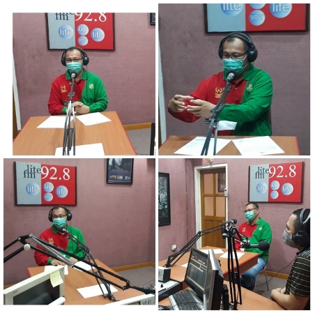 Lewat Lite FM 92.8 FM, Akhyar Sosialisasikan Perwal Kota Medan Nomor 11 Tahun 2020 Tentang Karantina Kesehatan
