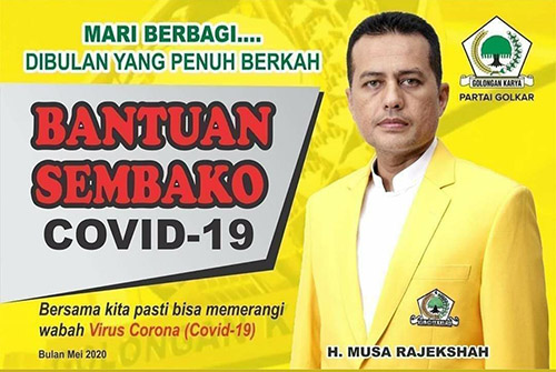 Ijeck Pastikan Ikut Bertarung , Akan Besarkan Partai Golkar