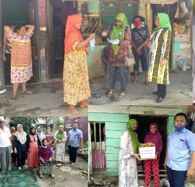 Ketiga Kalinya, Forum Keluarga Besar Perempuan Mandailing Kembali Berbagi Sembako