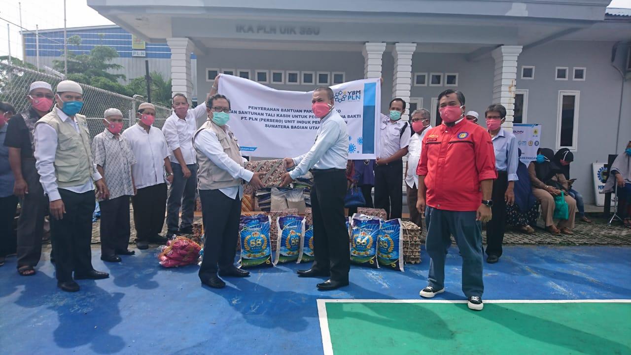 PLN UIK-SBU dan Serikat Pekerja Bantu Pegawai Purnabakti