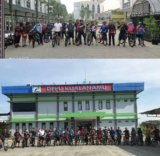 Team Gapura Angkasa Gowes persahabatan, Tempuh 30 Km