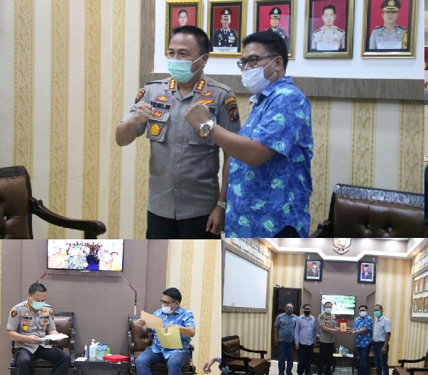 Pimred SUMUT24 Silaturrahmi Dengan Kapolres, Yemi Mandagi : 