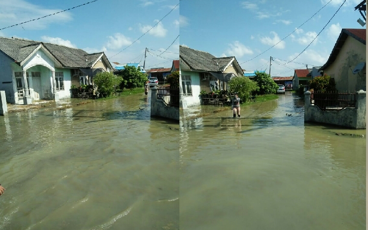 Komplek Perumahan KIP Masih Kebanjiran, Warga Minta Pemerintah Peduli