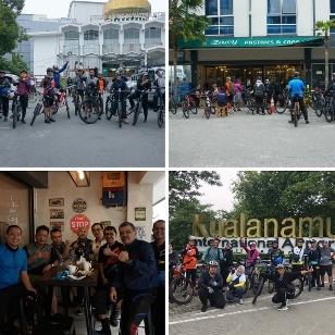 Gowes Mesjid Agung Berjalan Sukses, Ãuk Kita Jalin Silahturahmi Lewat Sepada Santai