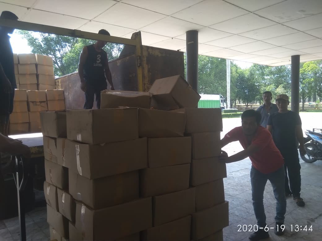 Penambahan Bansos Provsu 8.561 Paket Disalurkan