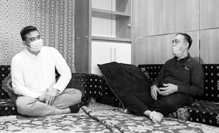 Bobby Nasution Temui Abdillah