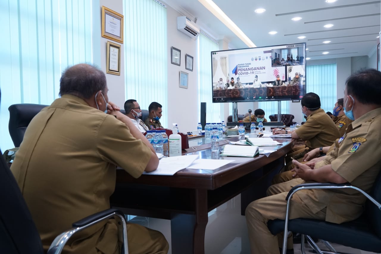 Persiapan Transisi New Normal, Gubernur Minta Kdh se-Sumut Persiapkan Kajian Sesuai Kondisi Daerah