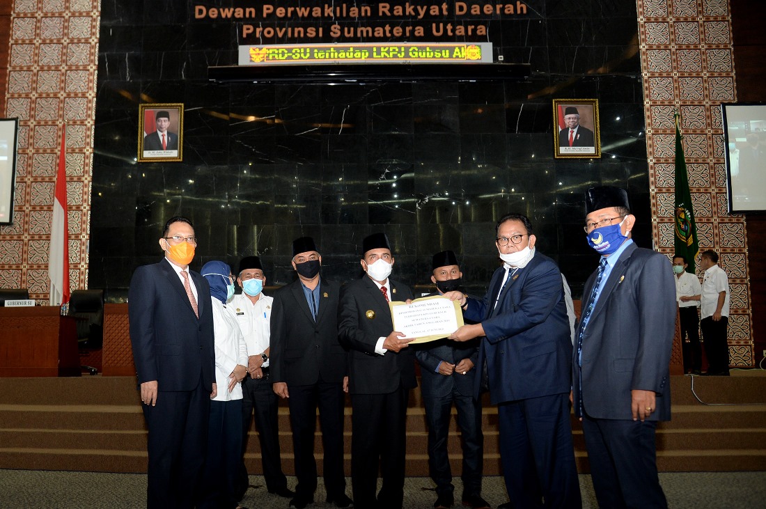 Gubernur Ajak Legislatif  Bersama Perhatikan Kesejahteraan Rakyat