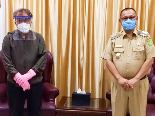 KERJA LUAR BIASA ATASI COVID, JOHNY PARDEDE ACUNGKAN JEMPOL DAN DOAKAN AKHYAR