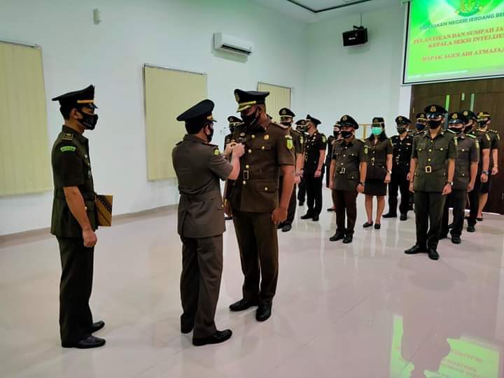 Agus Adi Atmaja SH Jabat Kasiintel Kejari Sergai