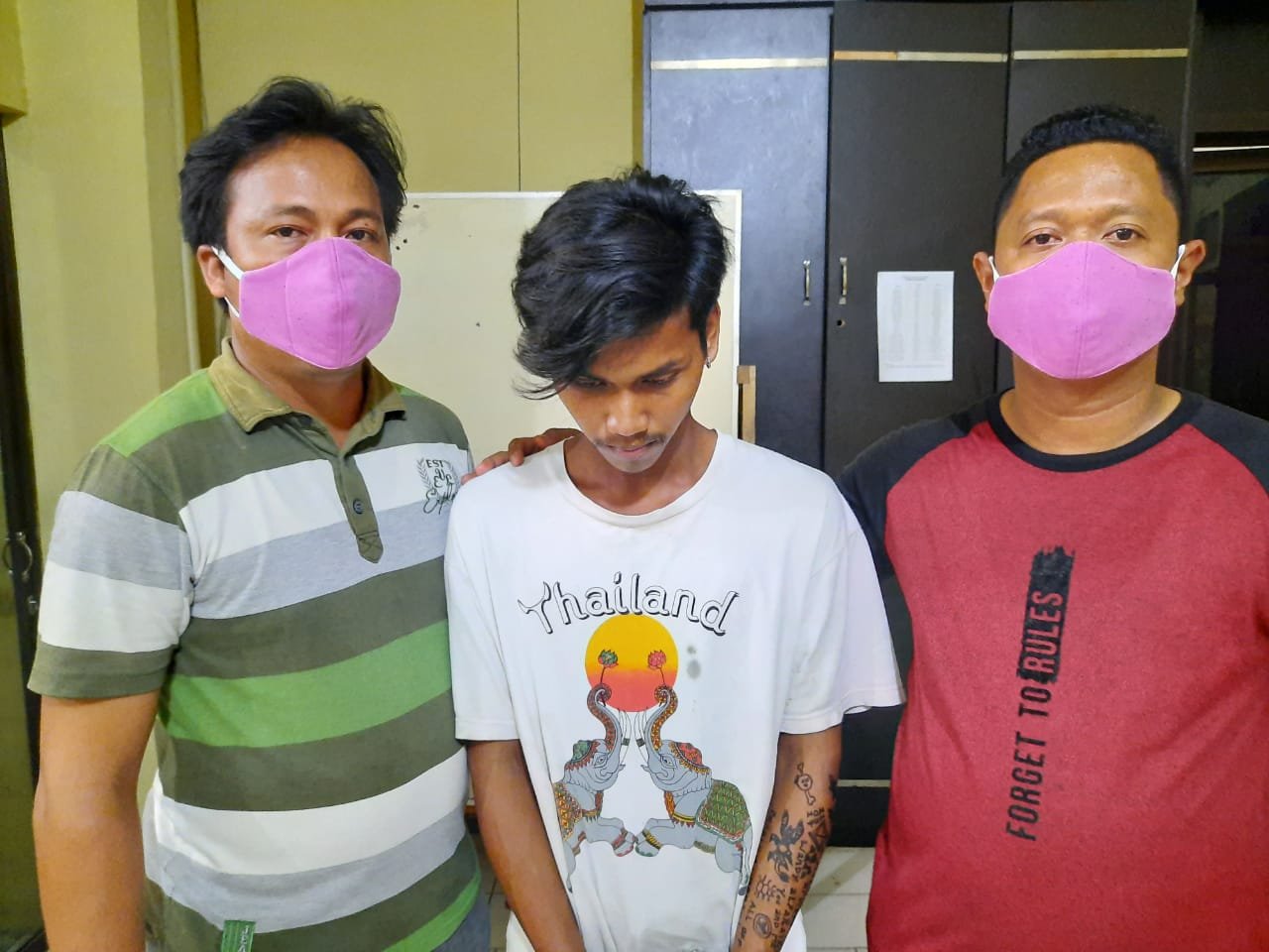 Pengedar Shabu Dibekuk Satres Narkoba Polres Tanjungbalai Saat Menunggu Pembeli