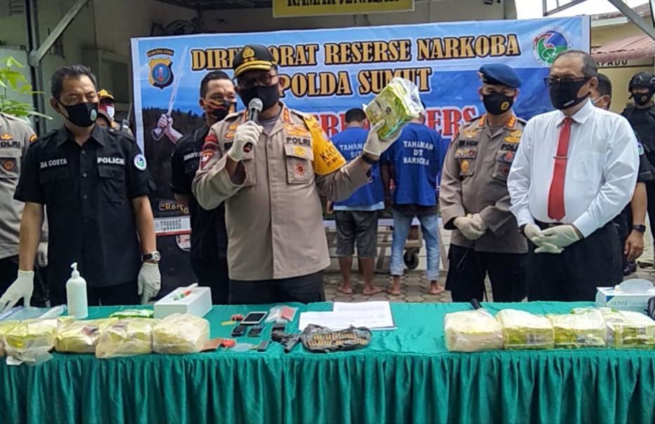 Polda Sumut Tangkap 3 Bandar Narkoba Jaringan Internasional 1 Tewas Diterjang Timah Panas